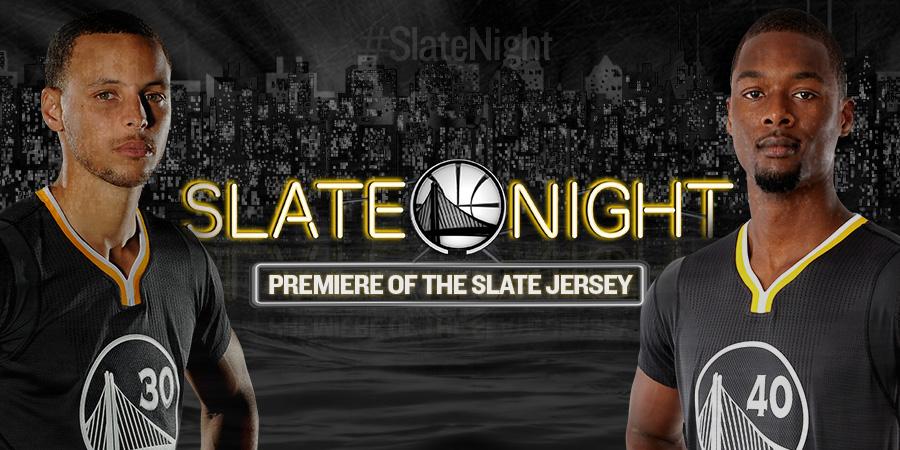 warriors's tweet photo. Saturdays are slated for greatness.

#SlateNight » http://t.co/EojzY8Kyob http://t.co/MRYISDLhkY