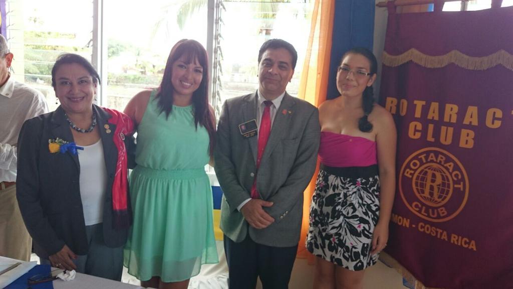 ClubRotLimon's tweet image. Le damos la bienvenida al Gobernador del distrito 4240 a nuestra provincia de Limón.!