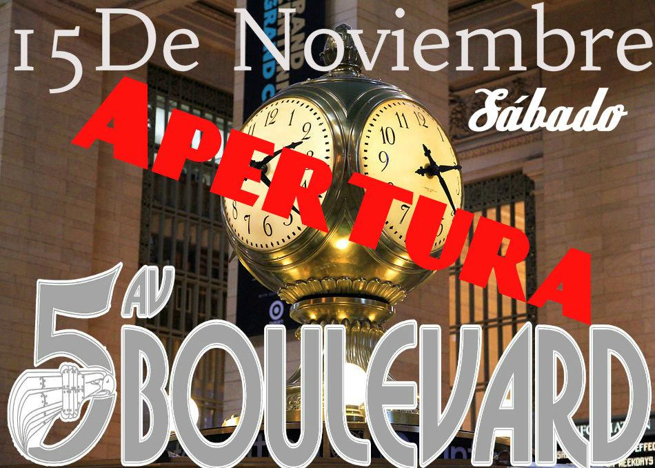 5AvBoulevard's tweet photo. Vienes a conocernos?
Abrimos a partir de las 11:30.Hoy Sábado 15.Noviembre.
Te va a encantar:) http://t.co/7CZAiOgmoA