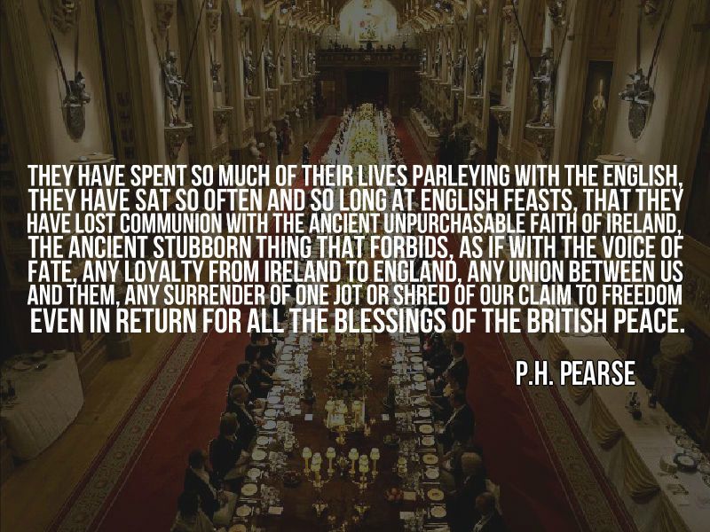 IrishRepubIic's tweet photo. They have lost communion with the ancient unpurchasable faith of Ireland - P.H. Pearse  #EasterRising http://t.co/9W4OKd7myY