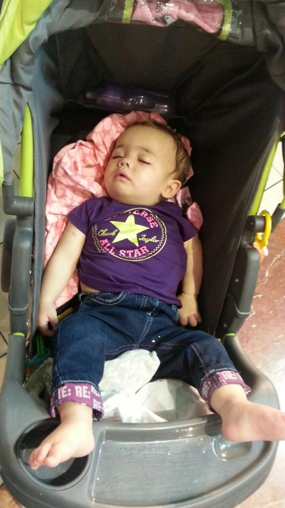 <a href="/SoleCnxn/">Sole Cnxn</a> <a href="/babynicela/">Baby Nicela Charity Trust</a> just loves her #converse clothes! Nap time @CanalWalk #PrincessNicela