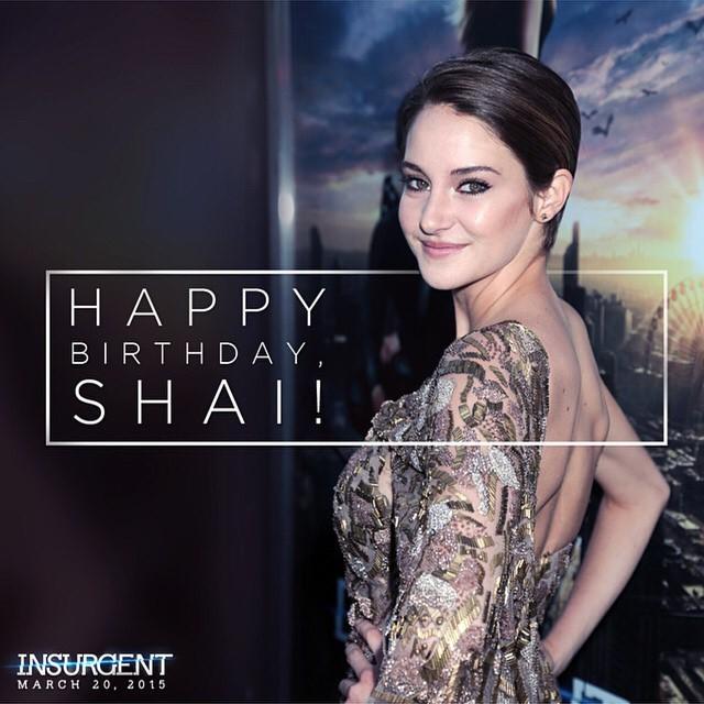 Happy Birthday to Shailene Woodley! via  feed 