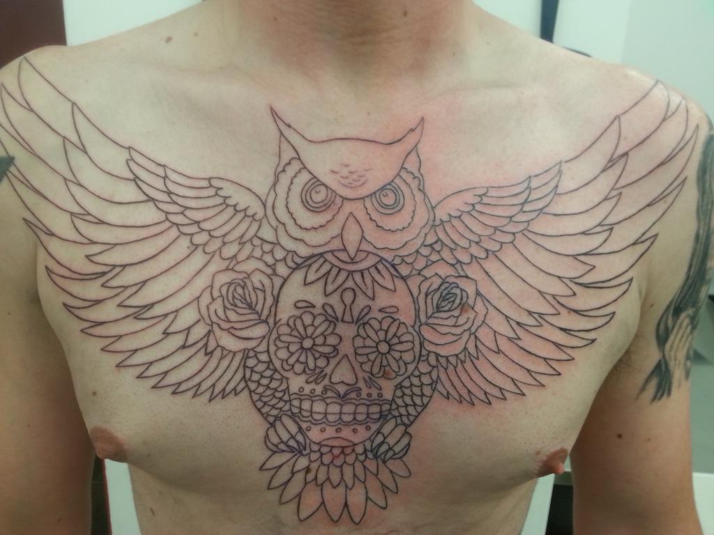 curtt420's tweet photo. My outline done cant wait to strt the shading http://t.co/Igl1CeRoOu