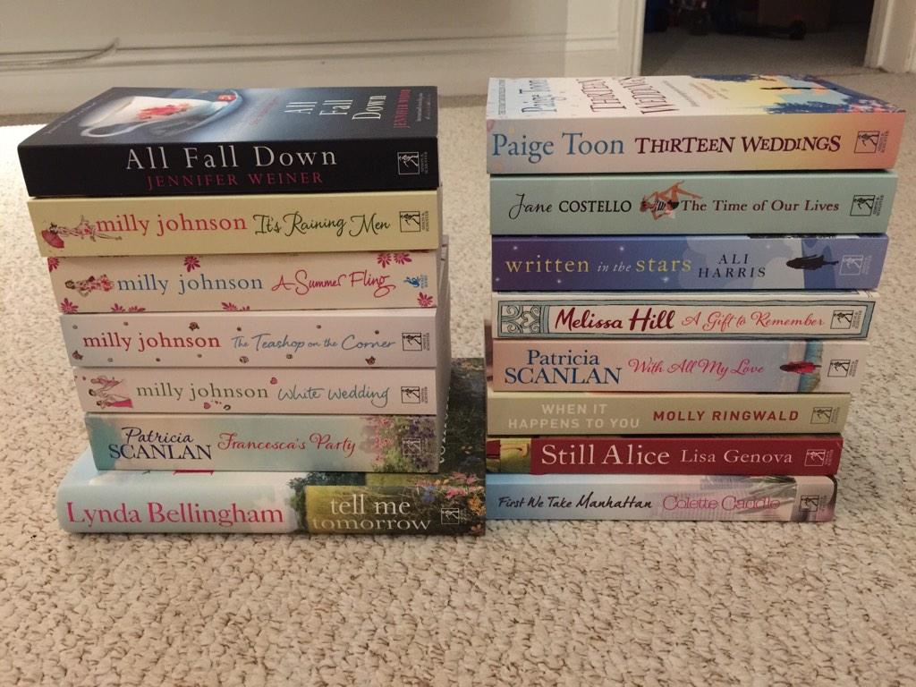 Natalie_Ross1's tweet photo. All my lovely books to read - I can't wait! Thank you @TeamBATC great #CreativeWritingMasterclass @Clareaux http://t.co/swXFPPTCDx