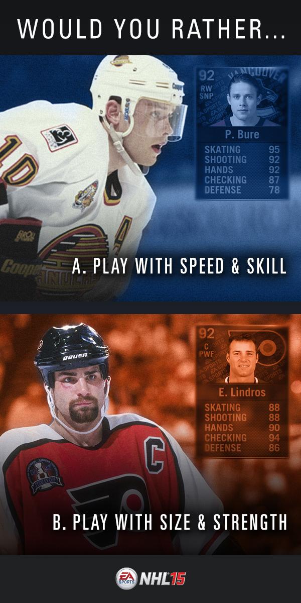 EASPORTSNHL's tweet photo. RT for A. Favorite for B. We'll giveaway one of each!!! http://t.co/ES5wlZZLjl