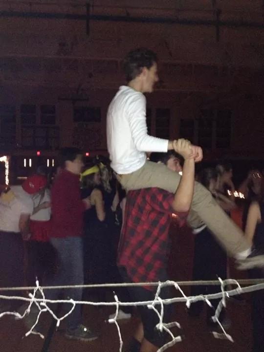 smsships's tweet photo. Thx for these cute pix from Dance Marathon last night! A new budding romance??? #antom Anton and Thomas 💖💖💖💖💚💛 http://t.co/Uf9lL79pRp