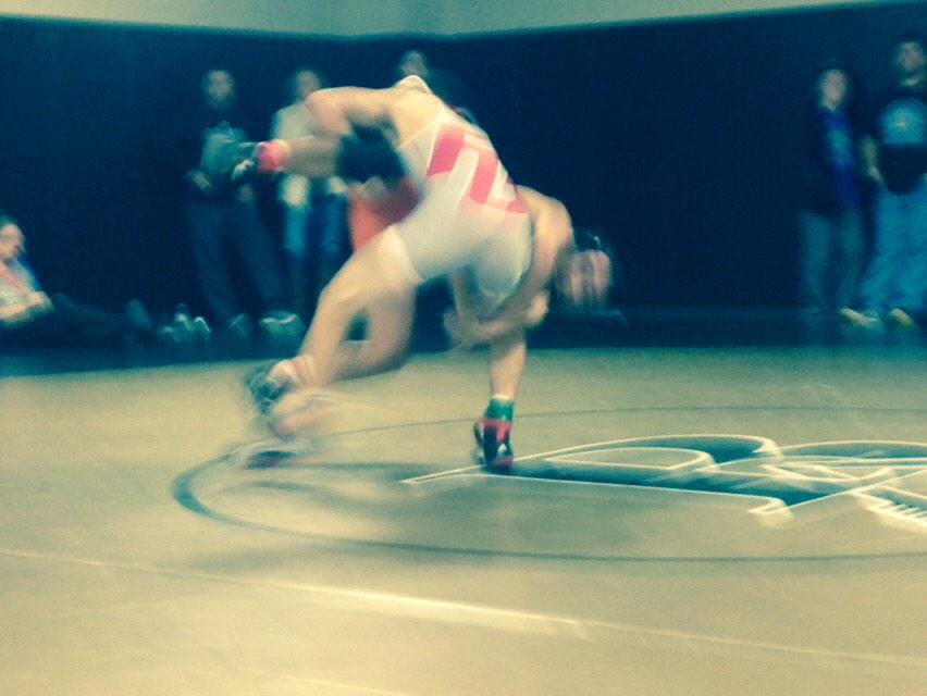 FGWrestling's tweet photo. Josh Nunez will wrestle for 3rd after the win! #FTG #Matcats #BAopen http://t.co/pLO5oFEYLw