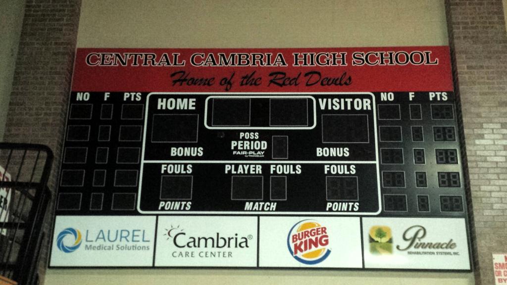 wklezek's tweet photo. Huge shout out to our sponsors and boosters for the state of the art scoreboards #DevilHoops http://t.co/fZLLJtCp6Y