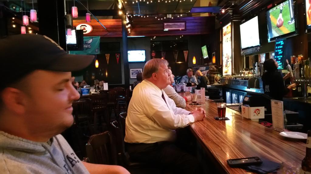 VPCDenver's tweet image. Rob ford and @mkelly81 bonding over ND...roflmao