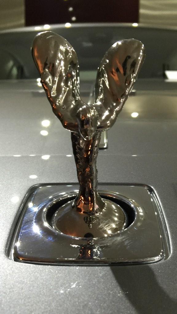 LosCcj's tweet photo. This is sexiest emblem on a car!! #designyourlife #rollsroyce http://t.co/sL2Gtoj0G4