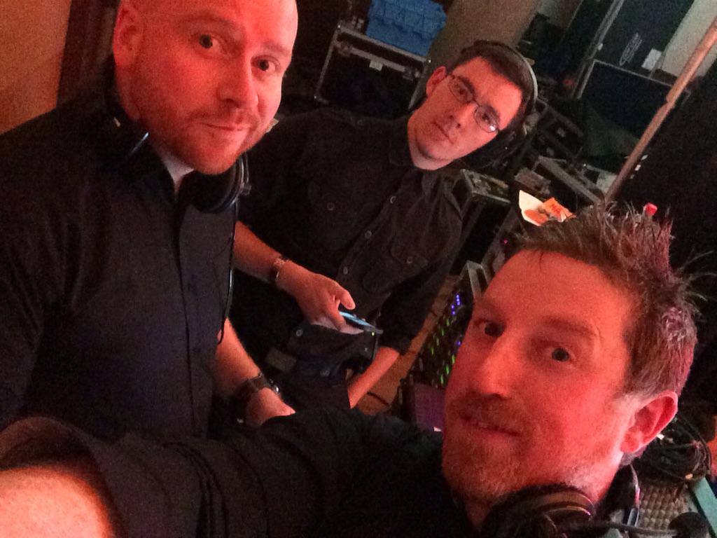 eventmedia's tweet photo. This is how we roll when our powers combine with @mycrofilms and @richie_cody #GlanbiaKKBizAwards Great night's work! http://t.co/rhxREtCUm9