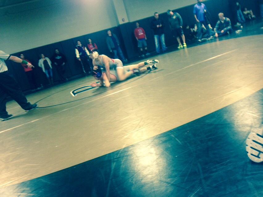 FGWrestling's tweet photo. Josh Nunez wins 3rd place at #BAopen! #FTG #Matcats http://t.co/5zTatOsvTC