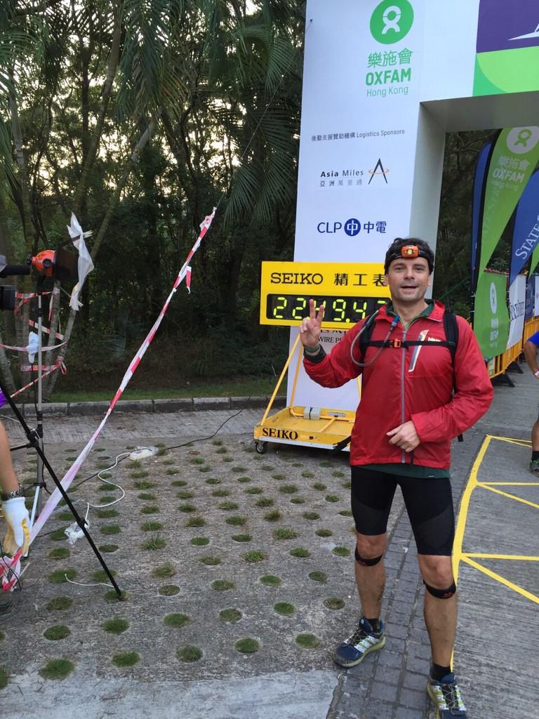 Done & Dusted HongKong #Oxfam #UltraTrailMarathon 100k in 22:49 hrs @ReinholdLopatka