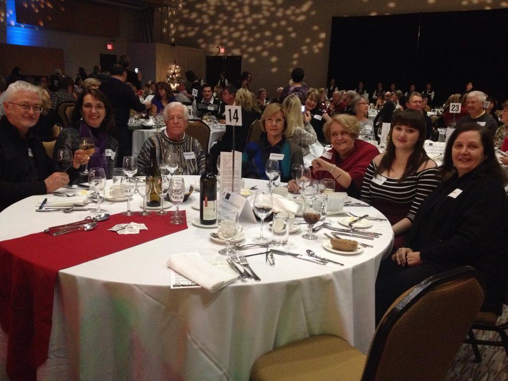 realhorrorshow's tweet image. Interactive Dinner Party with @ChefMichaelSmth @DeerhurstResort #MerryInMuskoka #table14 #maitred