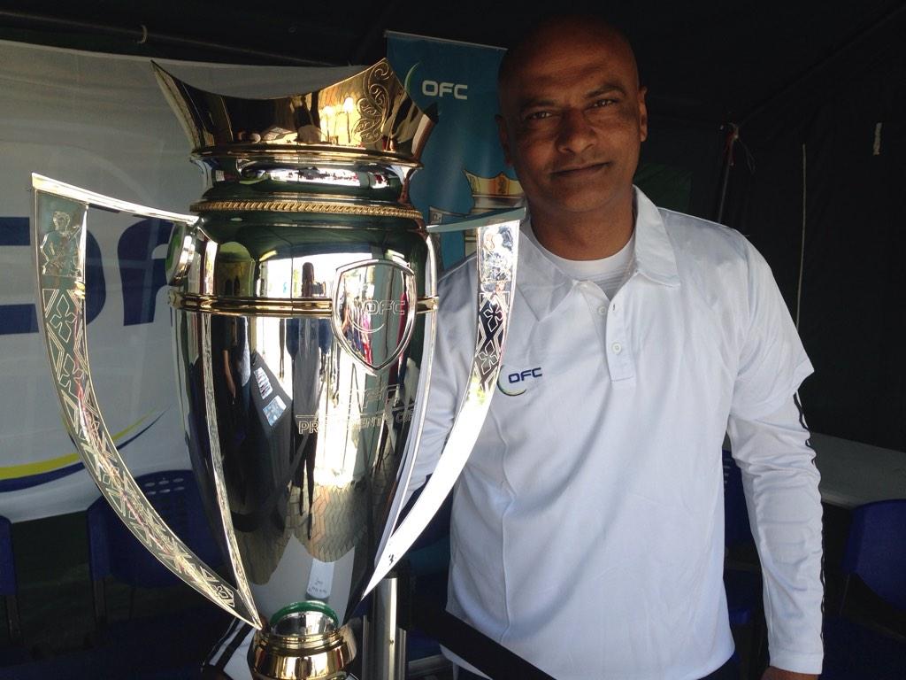 Former <a href="/FijiFootball/">Fiji Football</a> captain Ramen Datt is here at #BulaFest - come down and say hi! We're with the #PresidentsCup