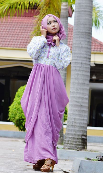 hijabmumo's tweet photo. Prince dress 130rb. Sifon fit L, sleting blkang. Recomended! Sms/wa 085694057464 http://t.co/uuM73XAVo1