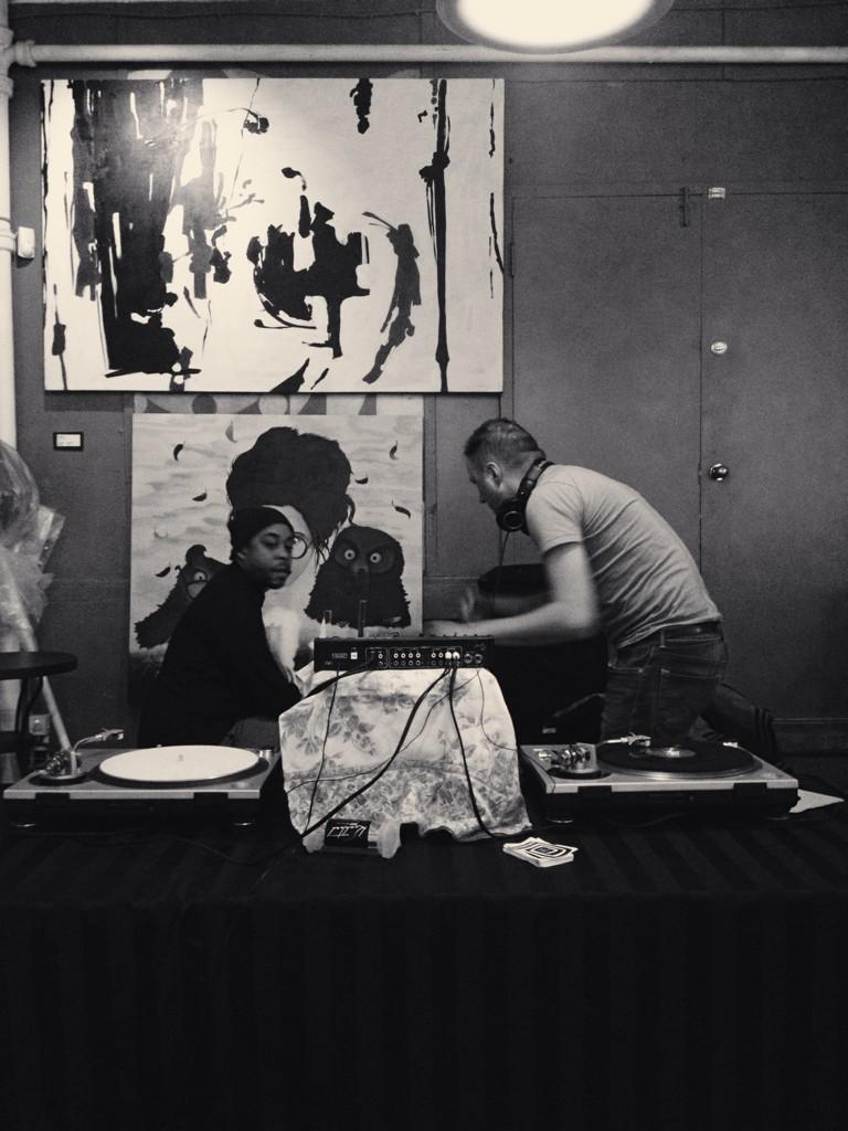 Les_Beats's tweet photo. DJ Psyquébélique and Scott C. What an honor to have them with us today. http://t.co/pu3Gg6hmiv