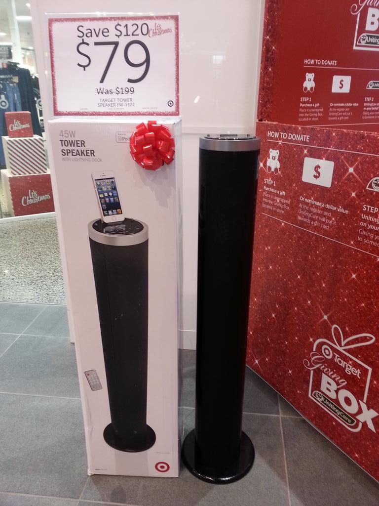 target tower speaker