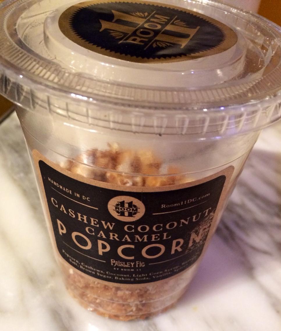 DameSparkula's tweet image. Almost gone in 60 seconds #CashewCaramelPopcorn #Room11 #MadeInDC @dolcezza