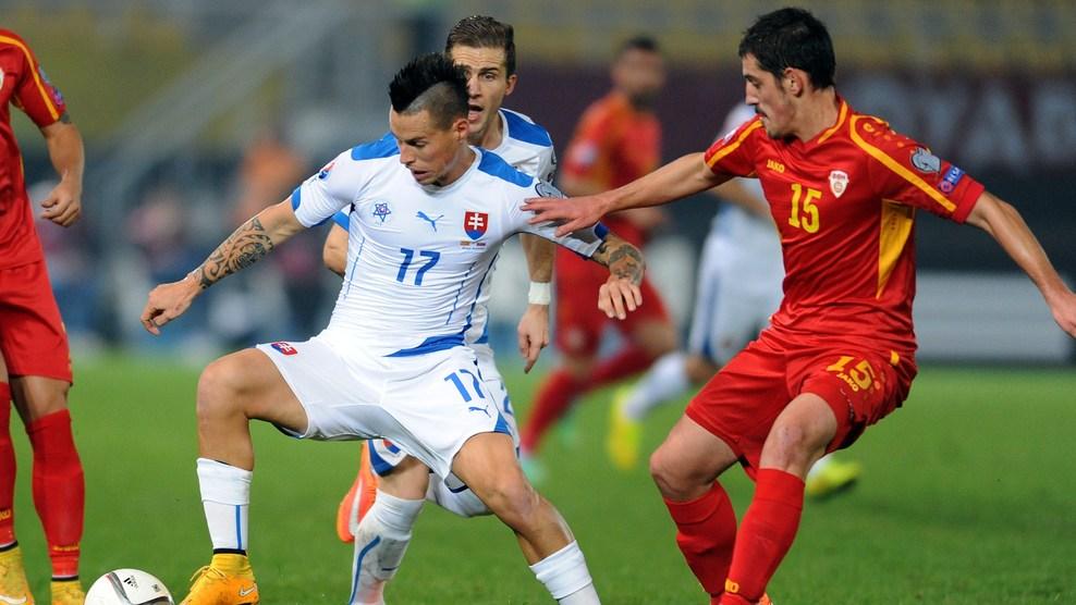 Ademi playing for Macedonia Ademi playing for Macedonia