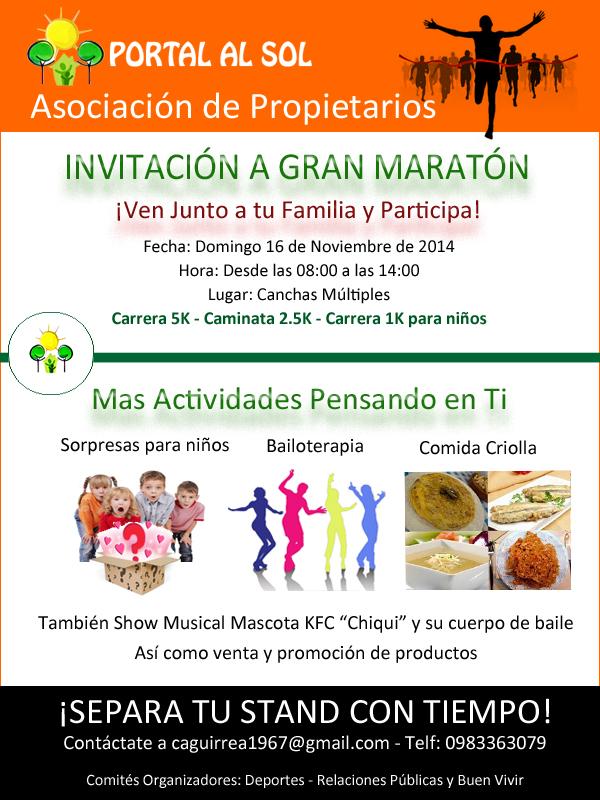Portalalsol_ec's tweet photo. Domingo16Nov 08 AM #Maraton5KPortalAlSol 11.5ViaCosta sorteo 1 Tablet @KristyFalconi @karlitosvargas @kdrdc @kimysol http://t.co/528Q0eDNty
