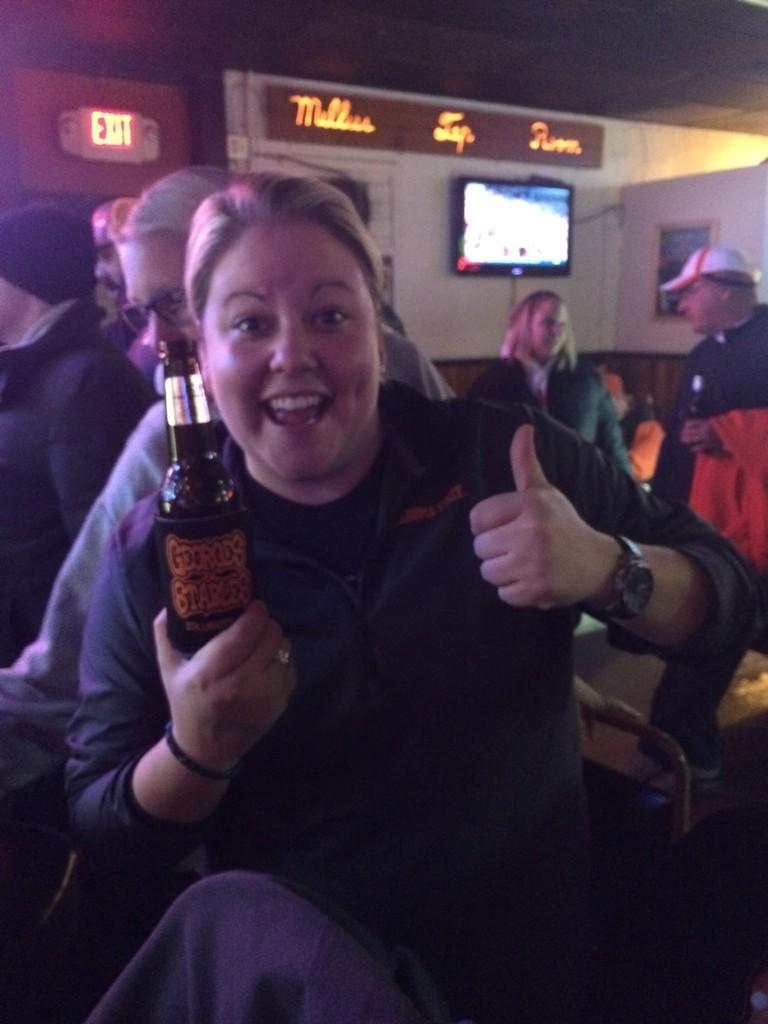 OStateKate's tweet photo. "I'm gonna hafta have another curdy if we keep losing. I'm a stress eater." - Sarah Hall #curdycoma #sarahhall http://t.co/Y4adOlWv65