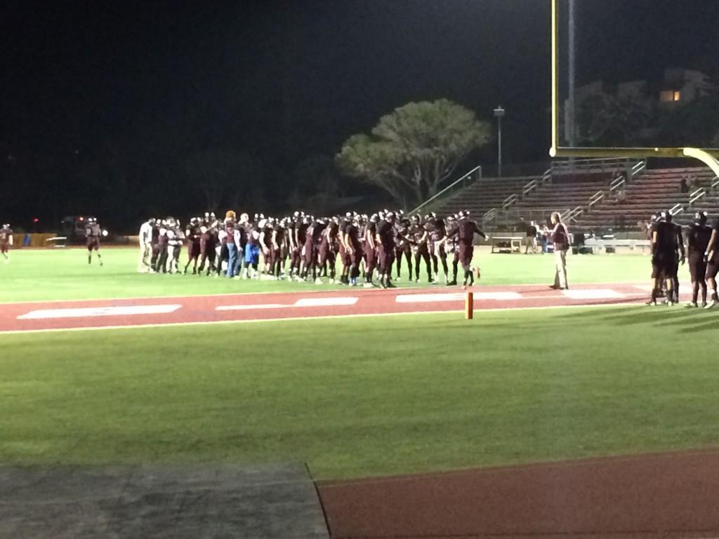 Honoring our football sophomores at the final home game tonight <a href="/MPCFootball1/">MPC Football</a> #lobos #mpc #lobocountry