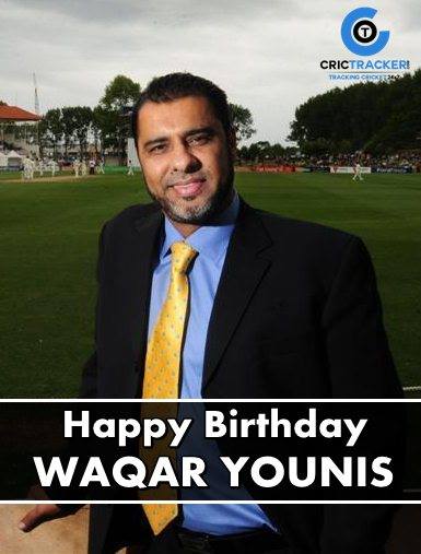 Happy Birthday, Waqar Younis :) 