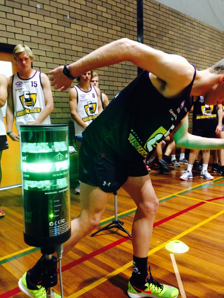 SmartaSport's tweet photo. Testing of U18 @MurrayBushiesFC squad completed. Good luck &amp; work hard in the offseason. Sub 3secs to beat in 2015! http://t.co/zm2a4jpZFV