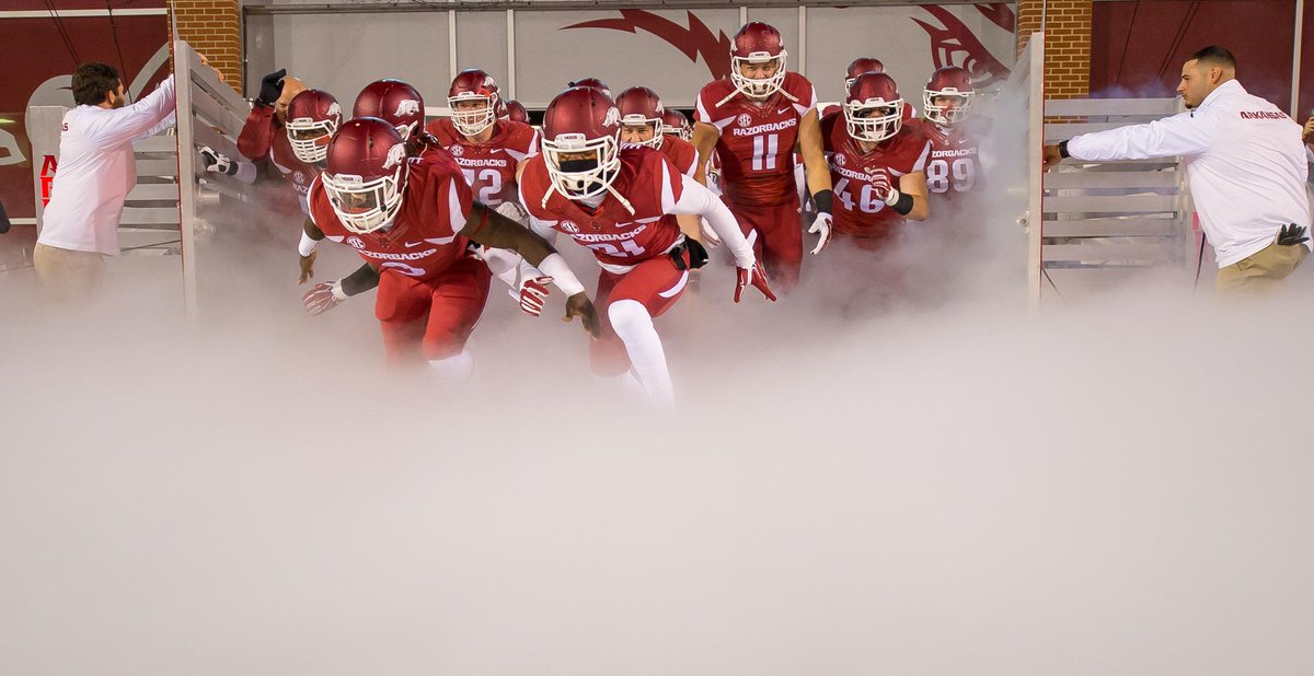 RazorbackFB's tweet photo. CELEBRATE AWAY Arkansas fans, you've waited a long time for this!

FINAL | Arkansas 17, LSU 0

#TakeTheBoot http://t.co/8gGt1tYQf5