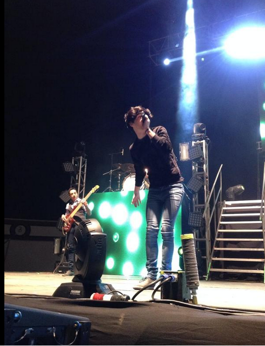 hechossobreCD9's tweet photo. "@torreon: Arranca suspiros en 'The Party Tour' @somosCD9 en #Torreón" que lindos se miran :) http://t.co/DMiSNzmPlG