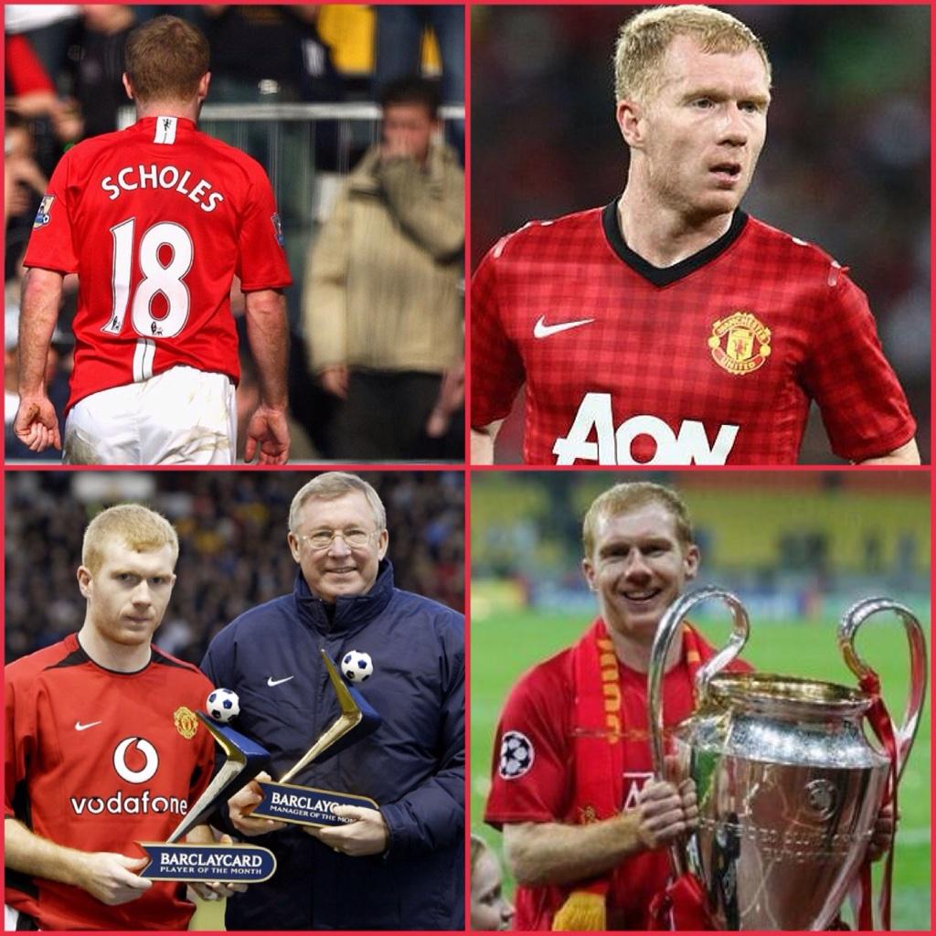 Wishing a very happy 40th birthday to legend Paul Scholes       