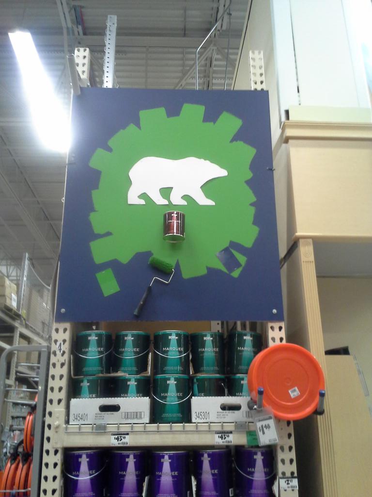 CovingtonHD's tweet photo. @BehrPaint  the power of the paint. BEHR Marquee. Only at Home Depot. http://t.co/cZL5w8TTJC