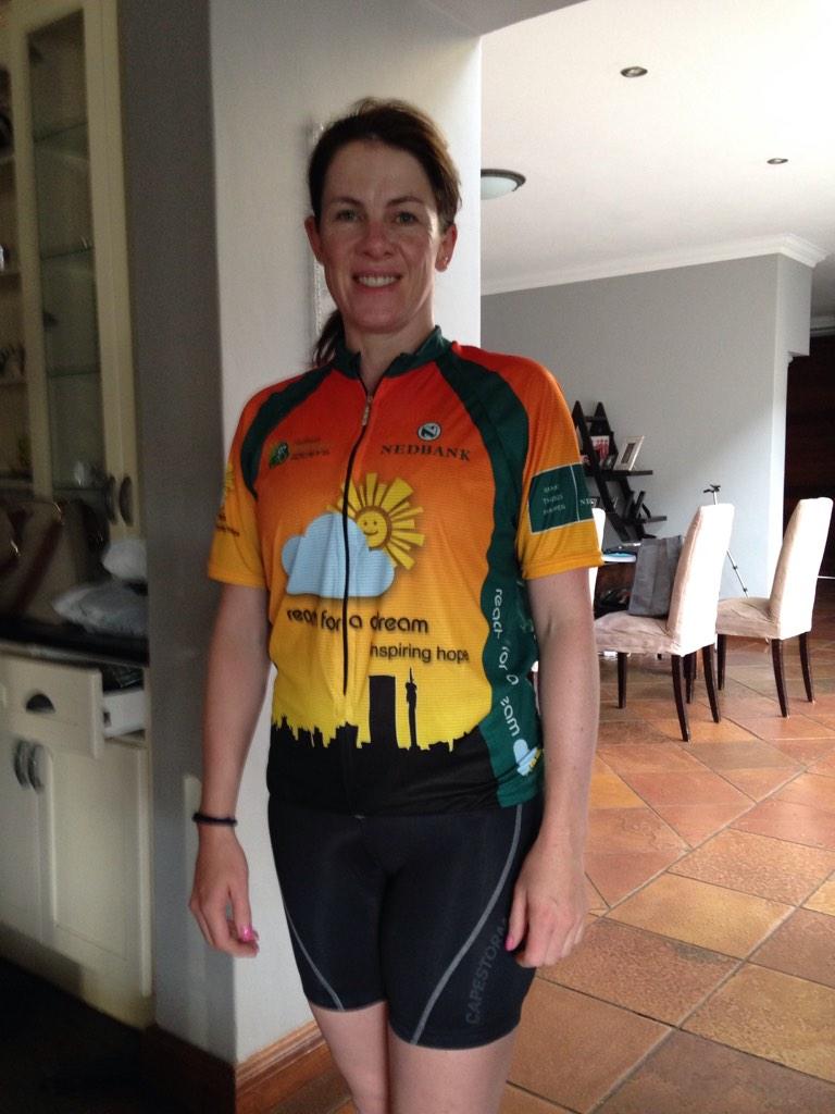 Trying to get to the race......traffic is scary