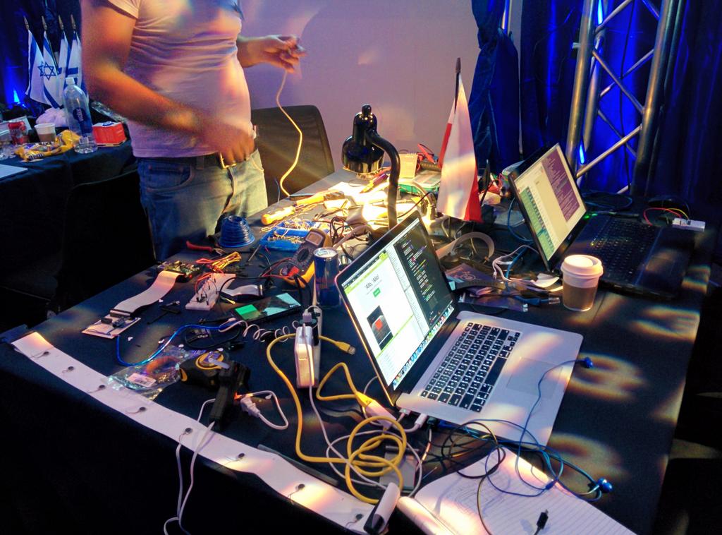 #battlehack will wear a sense work or burn? <a href="/MadGeekLabs/">MadGeekLabs</a> <a href="/elchudi/">elchudi</a> 17 hours to go!