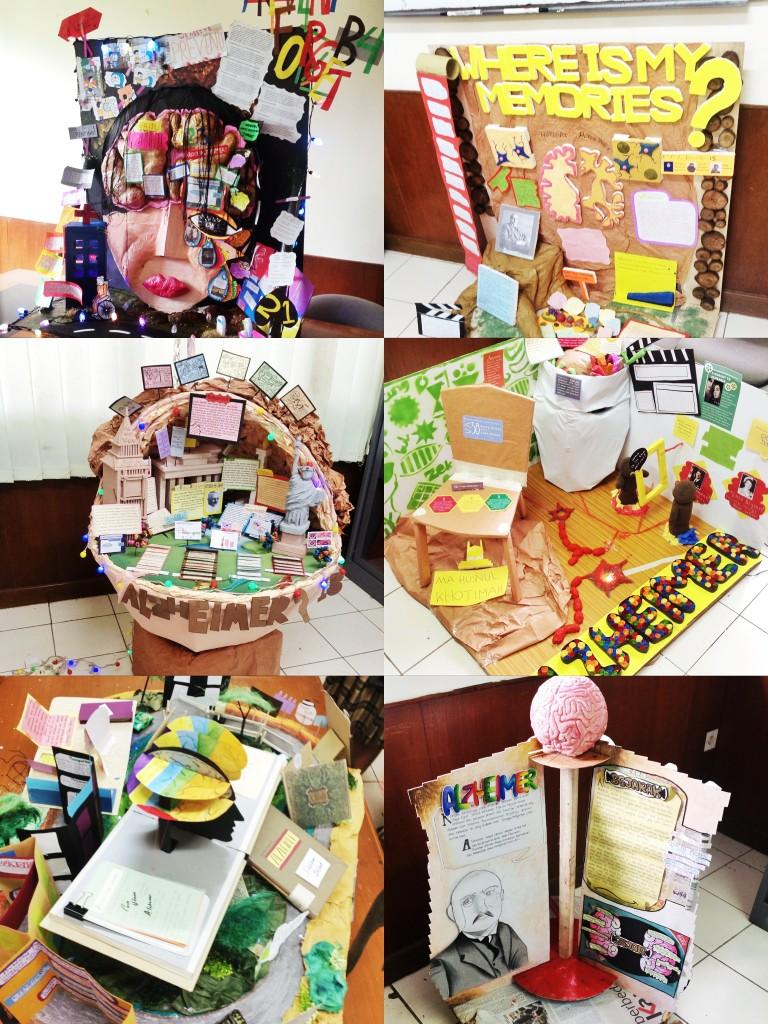 fkunpadfair's tweet photo. 6 dari 35 mading dengan tema: ALZHEIMER yang sedang diperlombakan di @Bioscope2014! Full of lights and colors😻 http://t.co/OovhMvfgCa