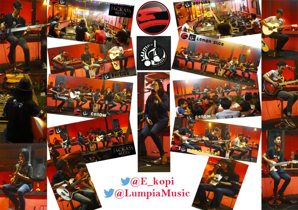 Dokumentasi Rabu Gaul with Lumpia musik... at E_kopi <a href="/JackassBlues/">J A B </a>
<a href="/lemonsliceband/">Lemon Slice Official</a> <a href="/lumpiamusic/">LumpiaMusic</a>