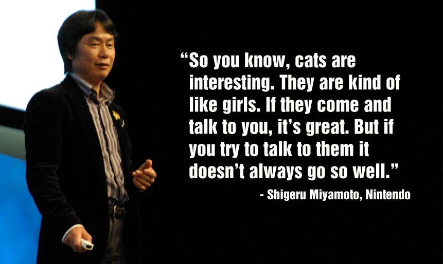 Happy birthday, Shigeru Miyamoto. The legend himself! I think this might be my all-time favourite quote from him. 