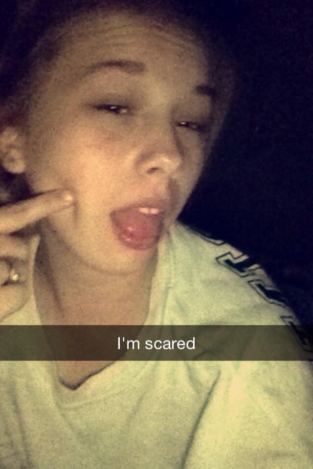 I watched a scary movie.