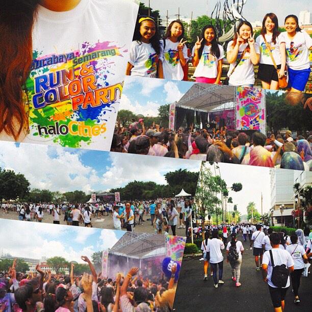 gio_lnrt's tweet photo. Such a great sweaty day.. Thankyou @RunColorParty !! 💋💋🙌❤️🎨 #SelfieSBYRunColorParty #SBYRunColorParty http://t.co/TU3oKHUuvv
