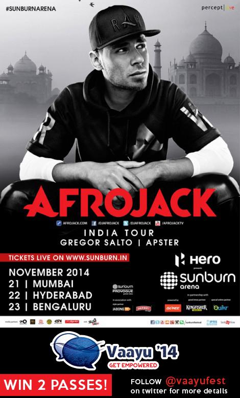 ContesTimeline's tweet photo. 📢Take part in #Vaayu14 #Afrojack #contest on 17th Nov &amp; Win Passes!
Stay tuned to ►@VaayuFest TL!
#SunburnCampus ►RT► http://t.co/3GDEBkS3DY