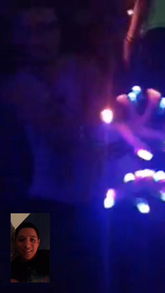 frank_basulto's tweet photo. Just got a light show. #facemelt #QDanceLA lmao http://t.co/N9rmyyR6qT