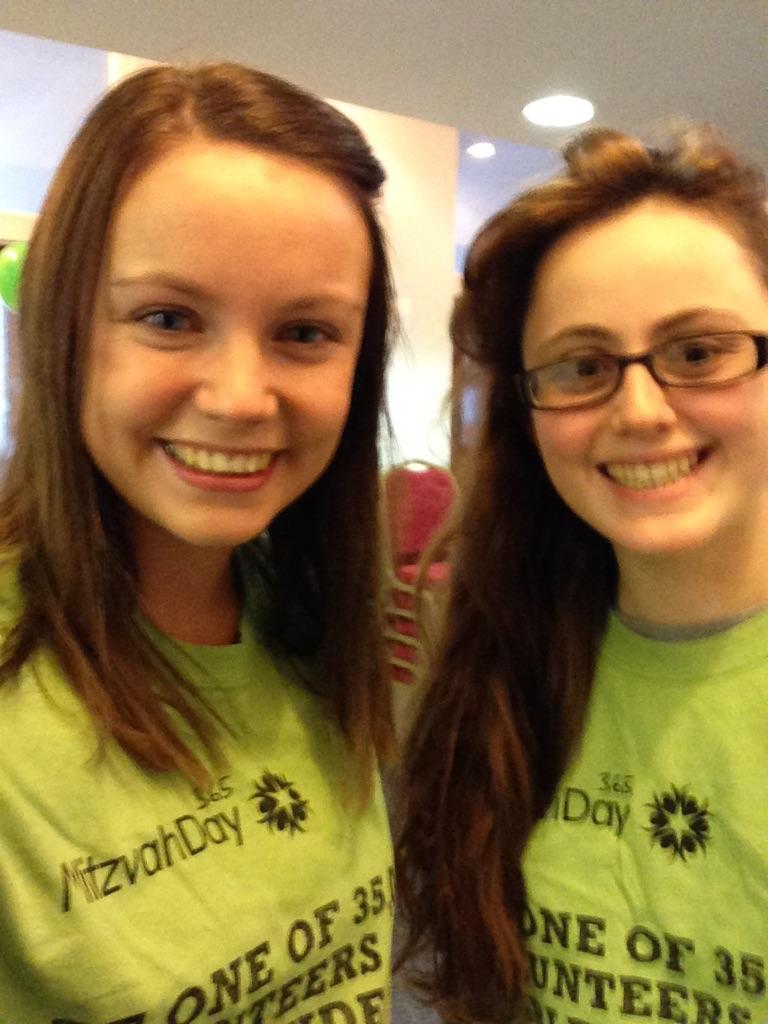 So excited to be supporting #Mitzvahday14! #paintthecountrygreen