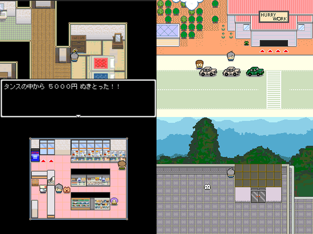 RPGtkool0000's tweet image. HOME TOWN WORK
&amp;lt;RPGツクール2000&amp;gt;
freem.ne.jp/win/game/5685