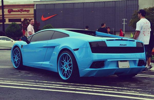 CarSwapMe's tweet image. Baby Blue Gallardo 😍
