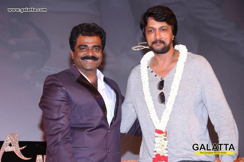 galattadotcom's tweet photo. #Sudeep at #Lingaa Audio Launch! Pics http://t.co/Q02Rf4Jyuo #LingaaAudio @KicchaSudeep http://t.co/hyAMr1QZG9