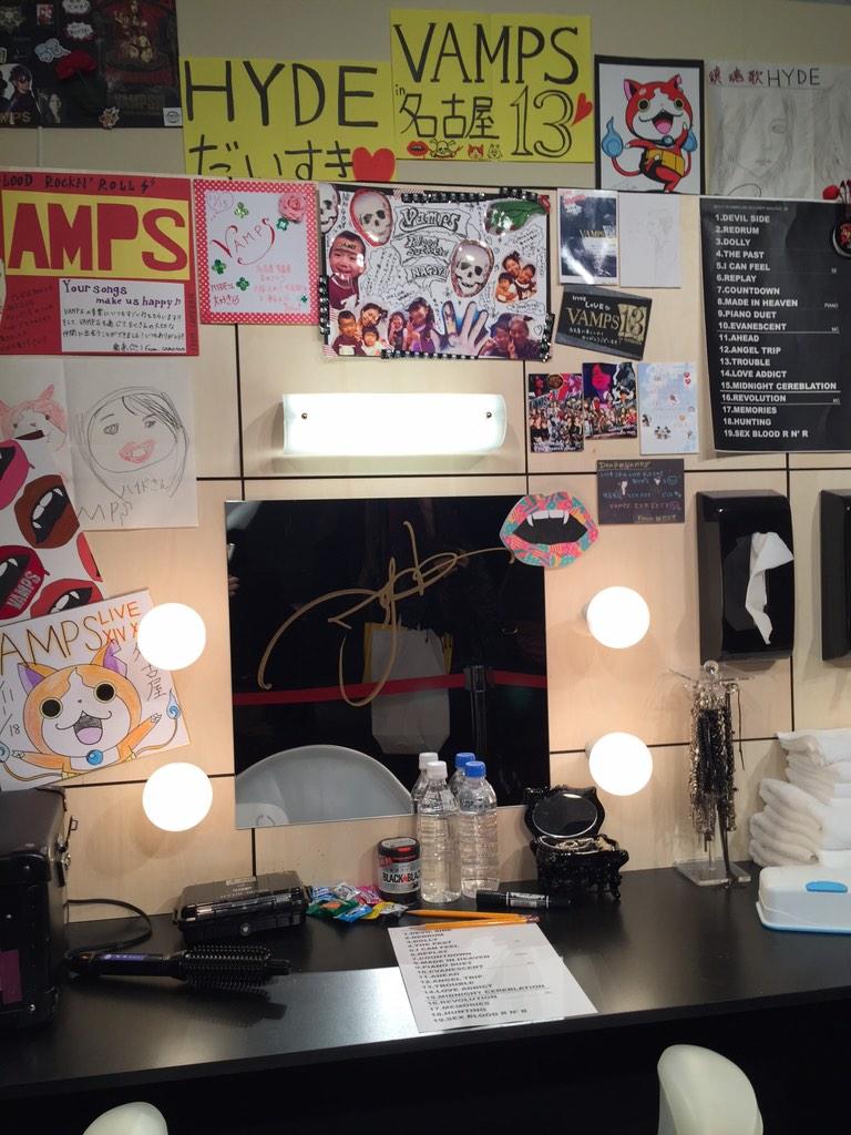 VAMPS サイン　hyde KAZ 直筆サイン ひつまぶし #魚勇】 VAMPSのサイン拝みながら絶品名古屋めし