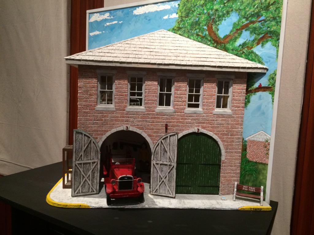 Don't miss #RonnyBailey's exhibit @ the #KeyWest #CustomsHouse. Beautiful, historical adventure into miniatures.