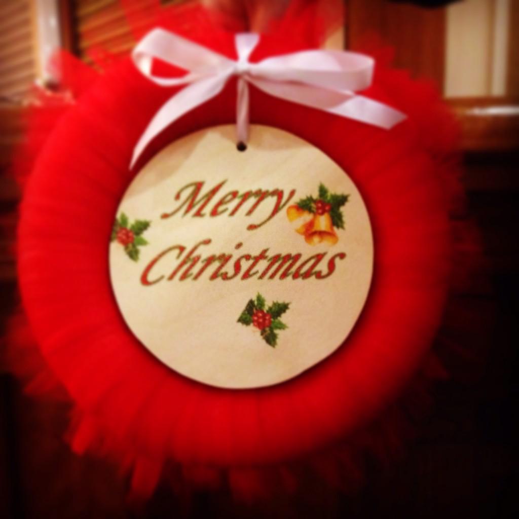 creations_star's tweet photo. 🎅🎄our truly unique handmade Christmas tulle ring 🎅🎄 this is priced at €15 plus p&amp;p http://t.co/E0EqMBGhBV