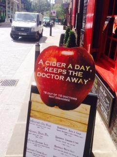 Orchardpig's tweet photo. Can't fault their logic #ACiderADay http://t.co/C0sJkbUUUz